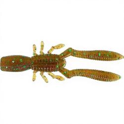 Leurre souple MEGABASS Bottle shrimp 3 Kasumi Green flakes