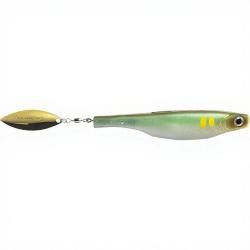 Leurre souple HYPERLASTICS Dartspin pro jig head 3 1/2 Ayu - Gold