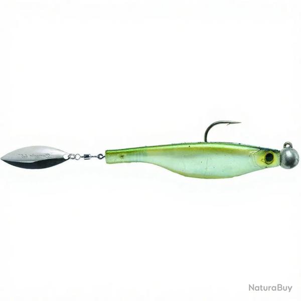 Leurre souple HYPERLASTICS Dartspin pro jig head 3 1/2 Arkansas - Silver