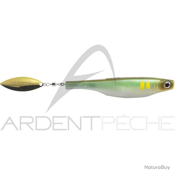 Leurre souple HYPERLASTICS Dartspin pro jig head 4 1/2 Ayu - Gold