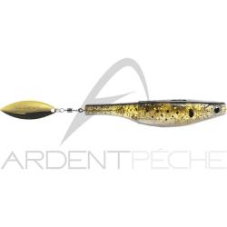 Leurre souple HYPERLASTICS Dartspin pro jig head 4 1/2 Bunker - Gold