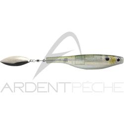 Leurre souple HYPERLASTICS Dartspin pro jig head 4 1/2 Glass Minnow - silver