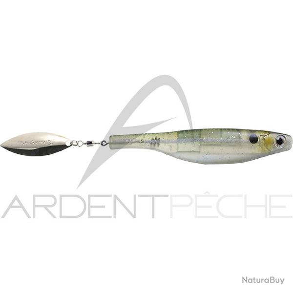 Leurre souple HYPERLASTICS Dartspin pro jig head 4 1/2 Glass Minnow - silver
