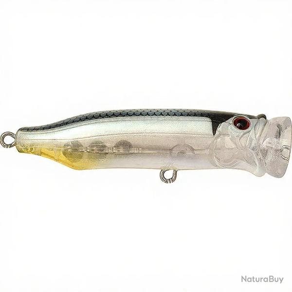 Poisson nageur TACKLE HOUSE Feed popper 70 Ghost lancon