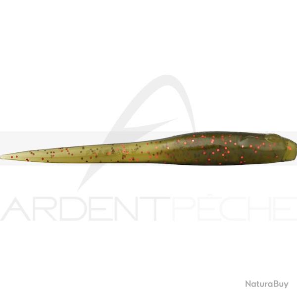Leurre souple MEGABASS Hazedong 4 Olive red flake