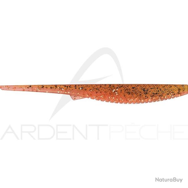 Leurre souple MADNESS Madfin 4 Tinsel orange