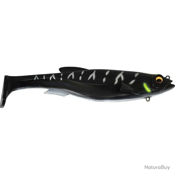 Leurre souple MEGABASS Mag draft 8 Black UF
