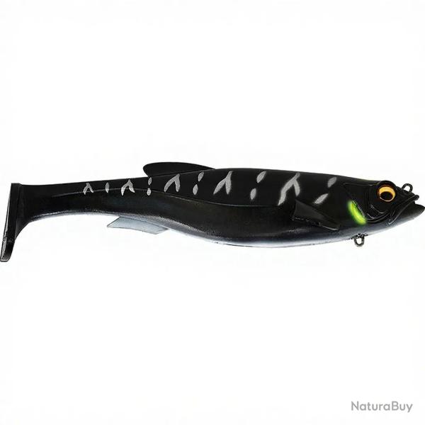 Leurre souple MEGABASS Mag draft 8 Black UF