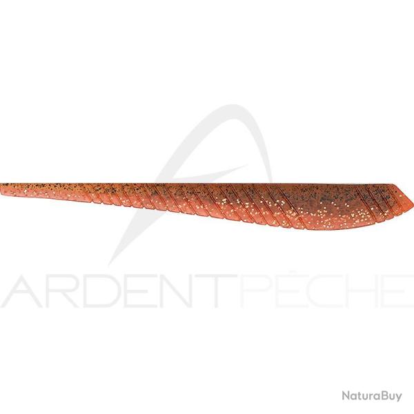 Leurre souple MADNESS Mother worm 8 Tinsel orange