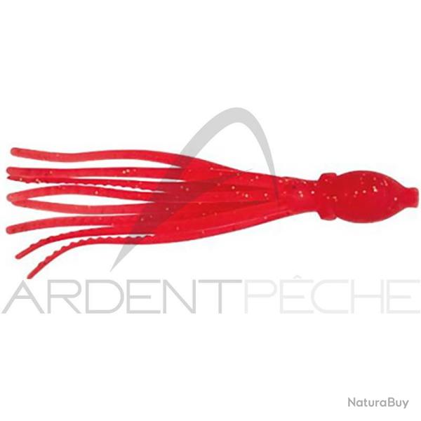 Leurre souple NIKKO Octopus 3.5 UV Red