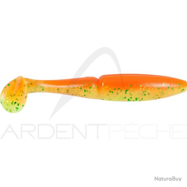 Leurre souple SAWAMURA One up shad 10 076 Orange green