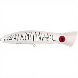 Poisson nageur HALCO Roosta popper 135 H77 WHITE TIGER