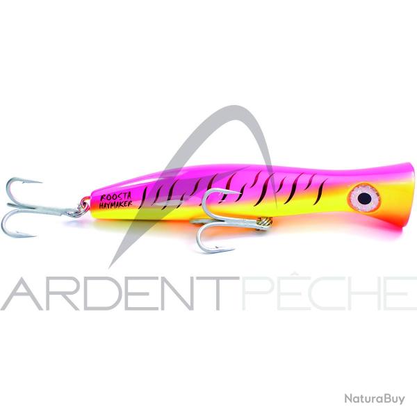 Poisson nageur HALCO Roosta popper 195 R1 PINK FLUO