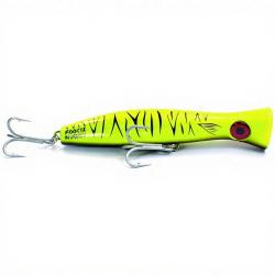 Poisson nageur HALCO Roosta popper 195 H76 YELLOW TIGER
