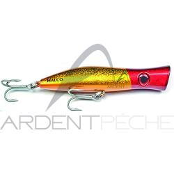Poisson nageur HALCO Roosta popper 195 H78 RED NECK
