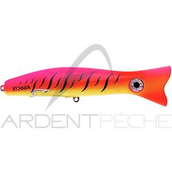 Poisson nageur HALCO Roosta popper 80 R1 Pink fluoro