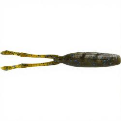 Leurre souple MEGABASS TK Twister 4.5 Green Pumpkin blue