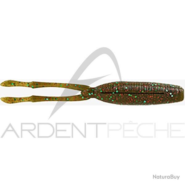 Leurre souple MEGABASS TK Twister 4.5 Kasumi Green flake