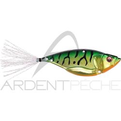 Poisson nageur MEGABASS Vibration X dyna response 10.5g Hot Tiger