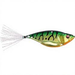 Poisson nageur MEGABASS Vibration X dyna response 10.5g Hot Tiger