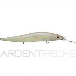 Poisson nageur MEGABASS Vision 110 +1 SW PM Pearl rainbow