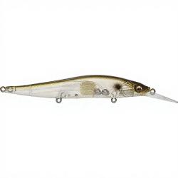 Poisson nageur MEGABASS Vision 110 +1 SW Ghost aji