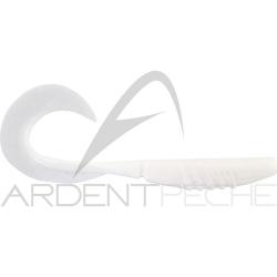 Leurre souple MEGABASS X Layer curly 7 Solid White