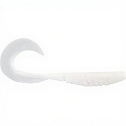 Leurre souple MEGABASS X Layer curly 7 Solid White