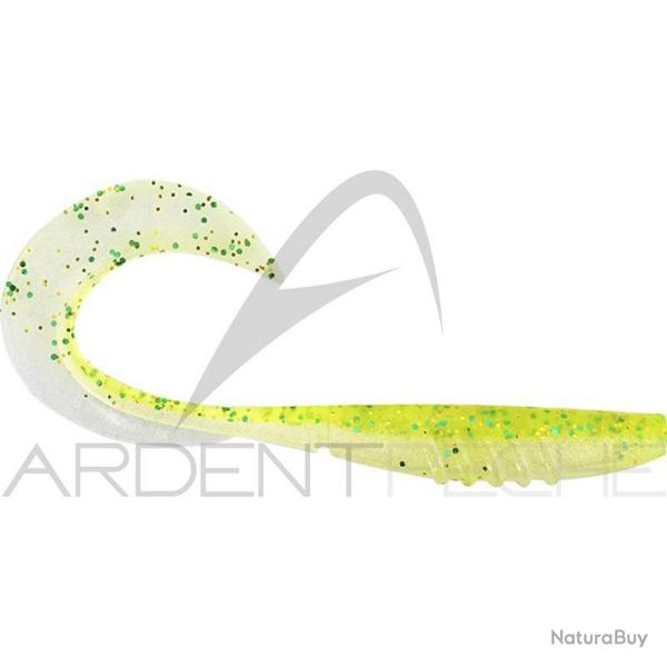 Leurre souple MEGABASS X Layer curly 7 Lime Shad