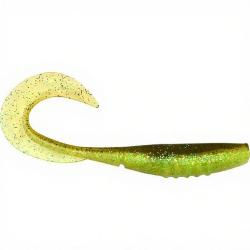 Leurre souple MEGABASS X Layer curly 7 Green Pumpkin chart