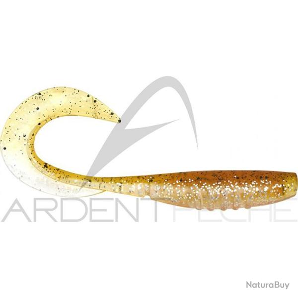 Leurre souple MEGABASS X Layer curly 7 Tinsel Brown