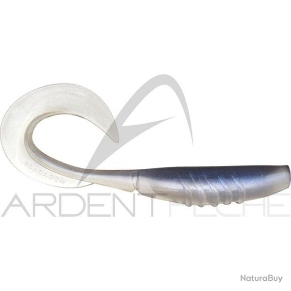 Leurre souple MEGABASS X Layer curly 7 Albino