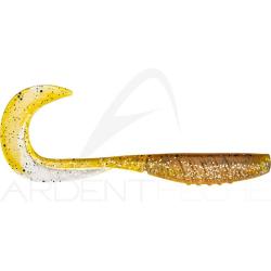 Leurre souple MEGABASS X Layer curly 7 Tinsel orange