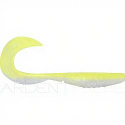 Leurre souple MEGABASS X Layer curly 7 White chart