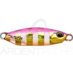 Jig DUO Drag metal cast slow 15g PJA0045 Pink gold zebra glow