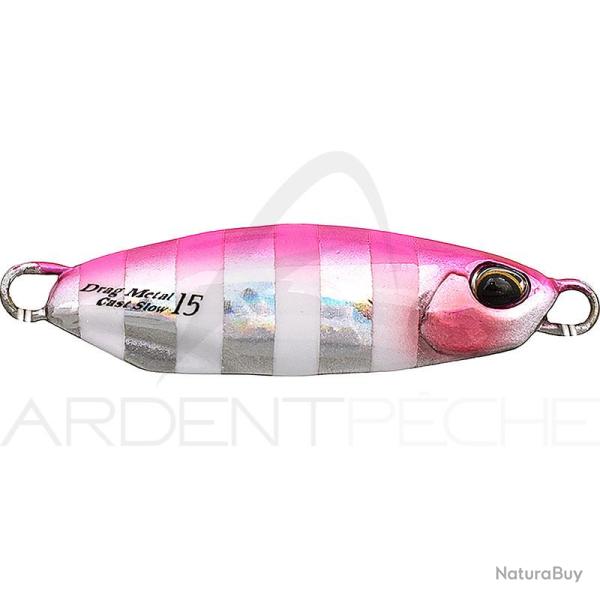Jig DUO Drag metal cast slow 30g PJA0171 Pink zebra glow