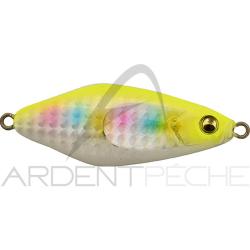 Jig MEGABASS Metal X flat glider 30g Chart rainbow