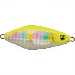 Jig MEGABASS Metal X flat glider 30g Chart rainbow