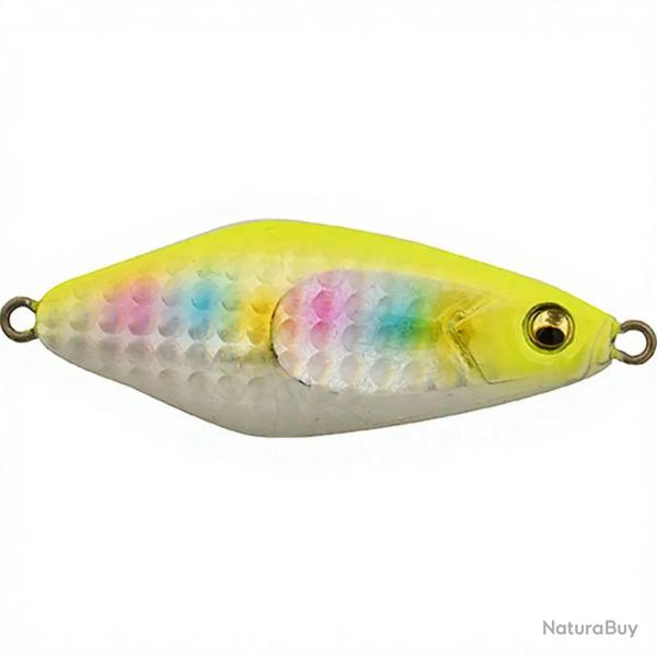 Jig MEGABASS Metal X flat glider 30g Chart rainbow