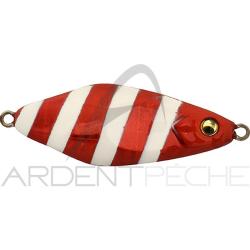 Jig MEGABASS Metal X flat glider 30g Red glow stripe