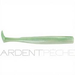 Leurre souple FIIISH Crazy paddle tail corps 150 Pearl green - CPT6014