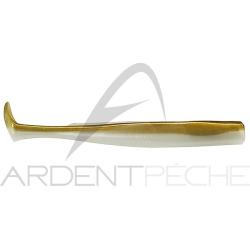 Leurre souple FIIISH Crazy paddle tail corps 150 Gold - CPT6017