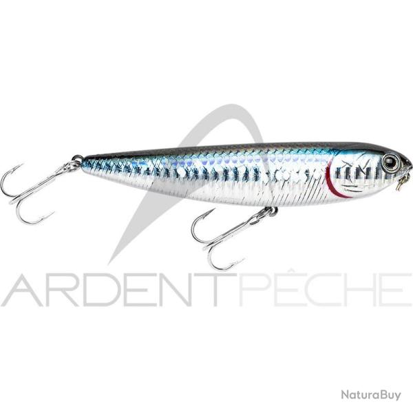 Poisson nageur LUCKY CRAFT Sammy 100 SW Silent Zebra MS Aurora black