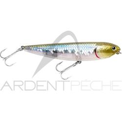 Poisson nageur LUCKY CRAFT Sammy 100 SW Silent Zebra MS Ghost minnow