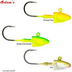 T&ecirc;te plomb&eacute;e ADAMS GTX FW Ayu 15g H2/0
