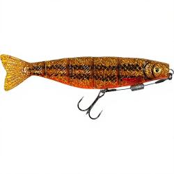 Leurre souple FOX RAGE Loaded Pro shad jointed 18cm UV Goldie