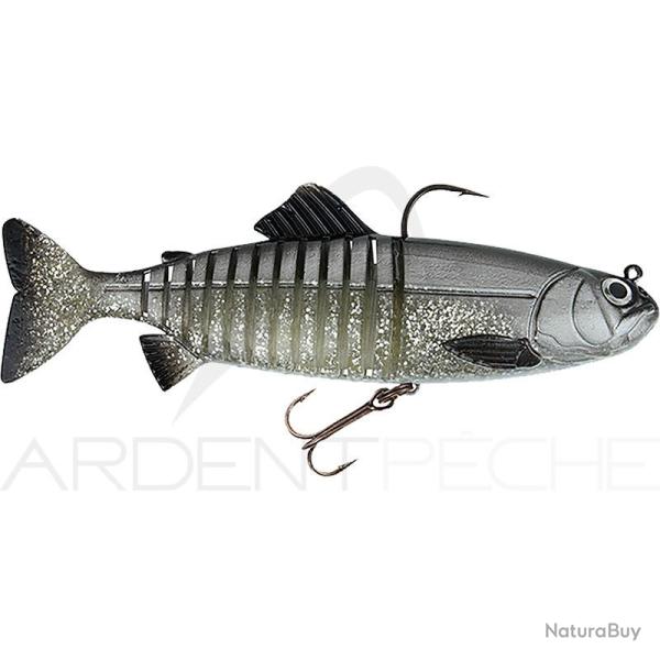 Leurre souple FOX RAGE Replicant jointed 23cm UV Silver bait fish