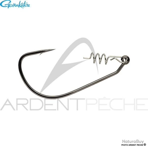 Hame�on texan GAMAKATSU Worm EWG superline spring lock H5/0