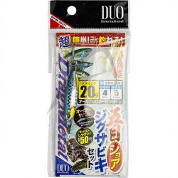 Jig DUO Drag metal shore jig sabiki set 30g Sardine