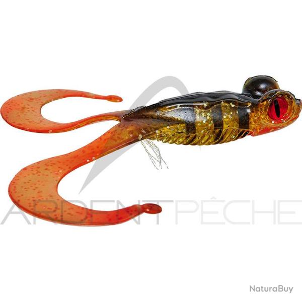 Leurre souple GUNKI Bull frog 130 Ghost stripe frog